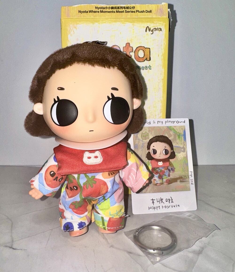 POP MART Nyota Where Moments Meet Series Plush Doll Confirmed Happy Harvest